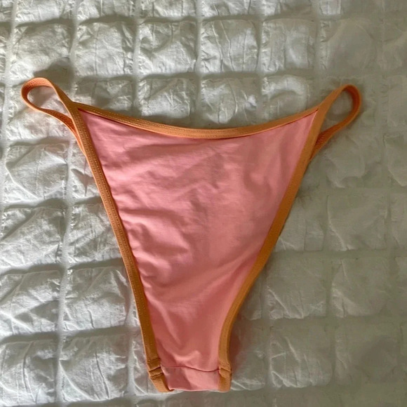 L*Space pink high waist Tommy bikini bottom - Picture 8 of 8